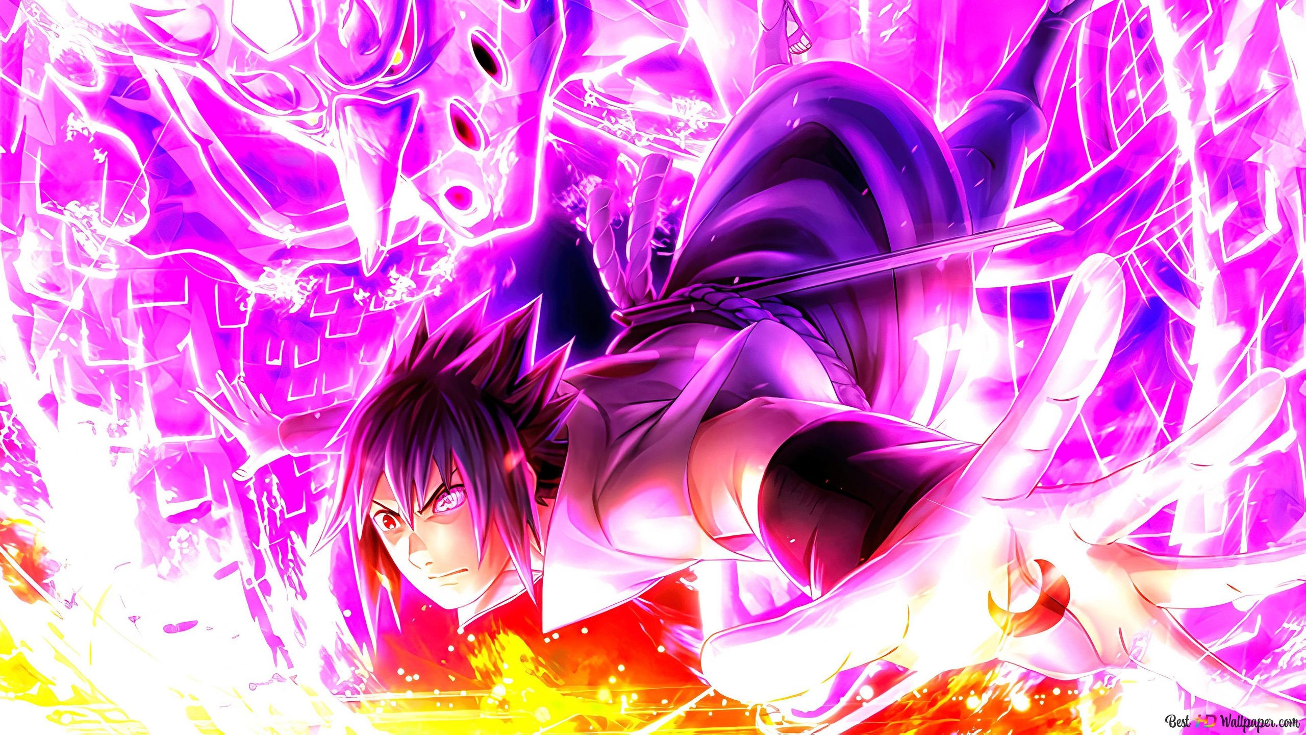 Itachi Sasuke Susanoo 4K