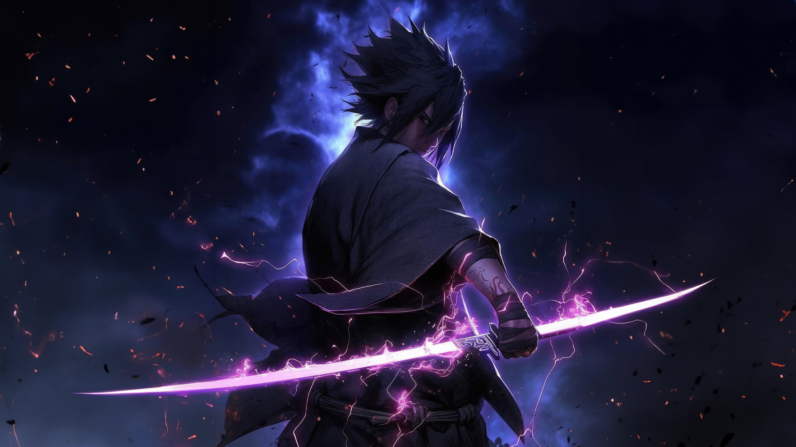Sasuke Uchiha 4K cinematic